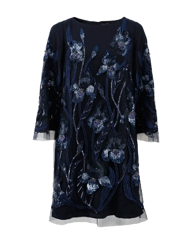 Embroidered Tunic Dress Tunics Spring floral