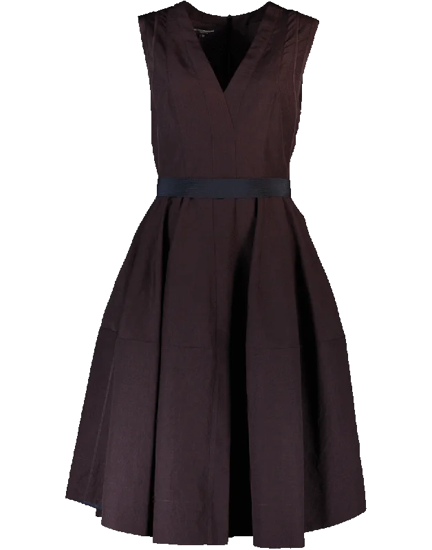 Crushed Wool Dress Tunics Seasonal trendy