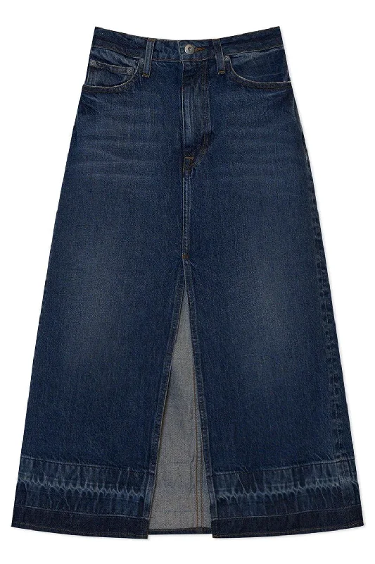 Della Skirt ribbed skirt waist