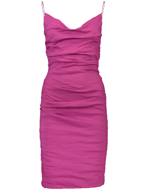 Carly Metal Slim Dress Tunics Print Colorful