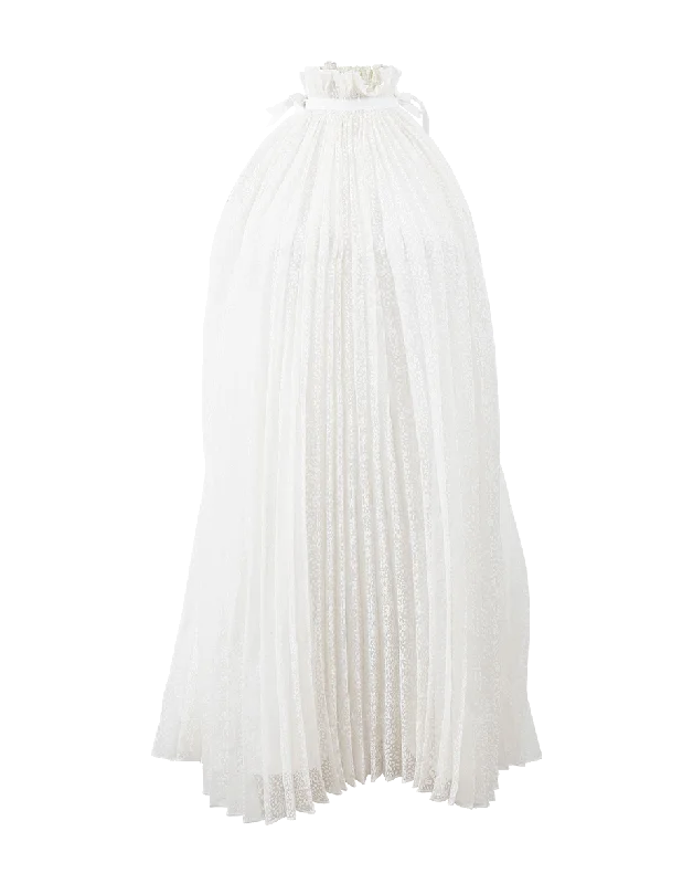 Pleated Floral Trapeze Dress Tunics Hiking breathable