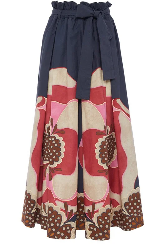 Sardegna Skirt velvet skirt sumptuous