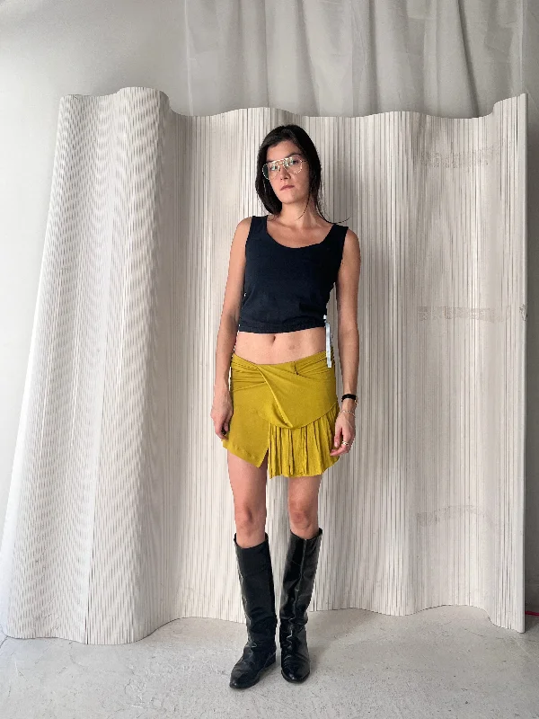 Plein Sud Mini Skirt chiffon skirt delicate
