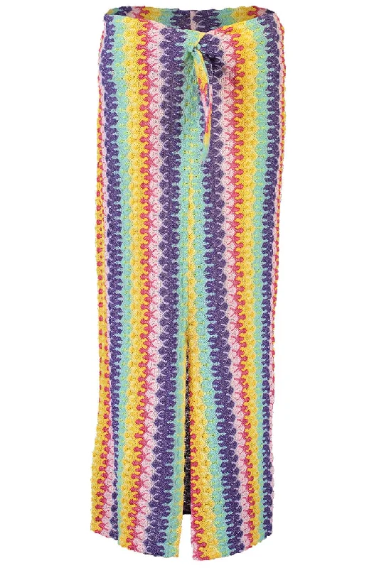 Cefalu Crochet Sarong Skirt cotton skirt soft