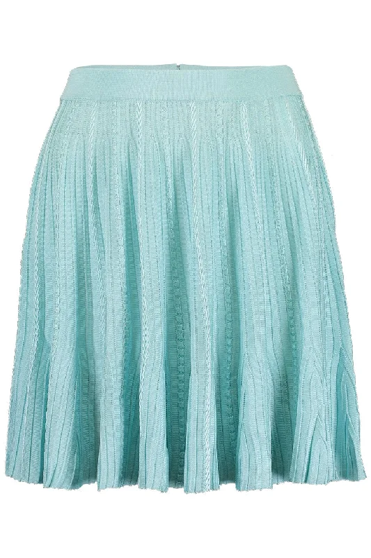 Frills Skirt cashmere skirt rich