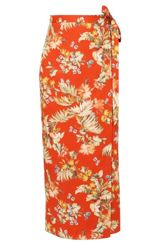Hermia Wrap Skirt corduroy skirt durable