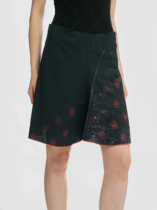 E-Play Mini Skirt linen skirt relaxed