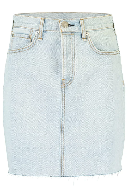 High Rise Mini Skirt relaxed fit skirt