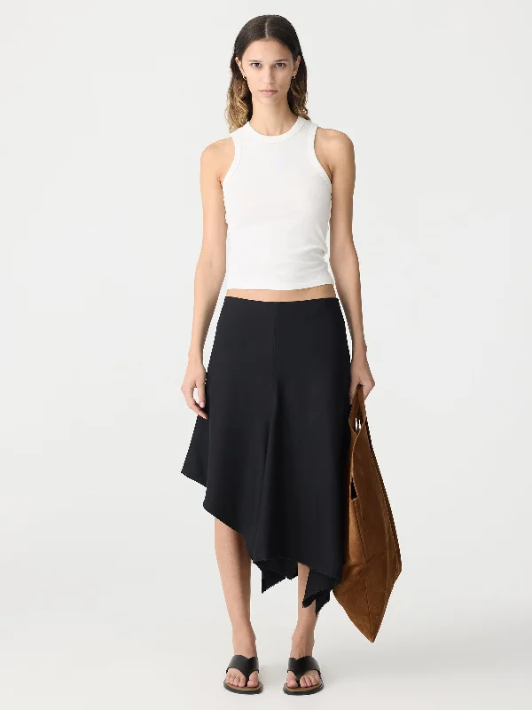 goldie panel skirt denim skirt fashionable