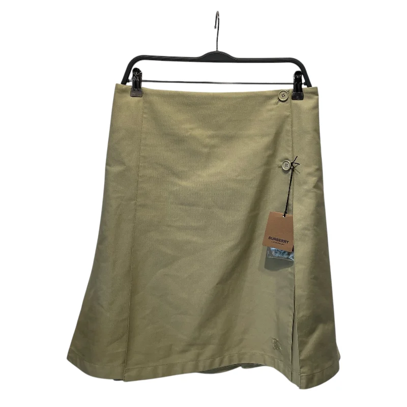 BURBERRY LONDON/Skirt/4/Cotton/CRM/Uniform athletic skirt fit