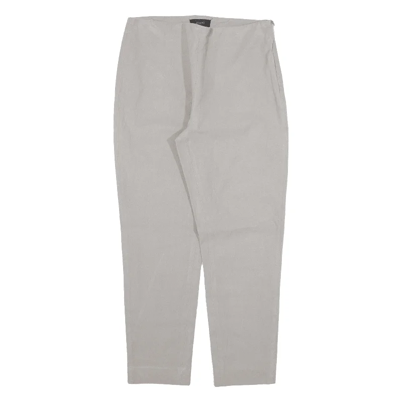 JOSEPH Cropped Trousers Grey Regular Tapered Womens W28 L24 Trousers Timeless Classic JOSEPH Cropped Trousers Grey Regular Tapered Womens W28 L24 Trousers Timeless Classic