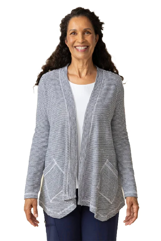 Women's Habitat Pasadena Stripe Resort Cardigan Black Mesh Blend Leather Blend Suede Blend Women's Habitat Pasadena Stripe Resort Cardigan Black Mesh Blend Leather Blend Suede Blend