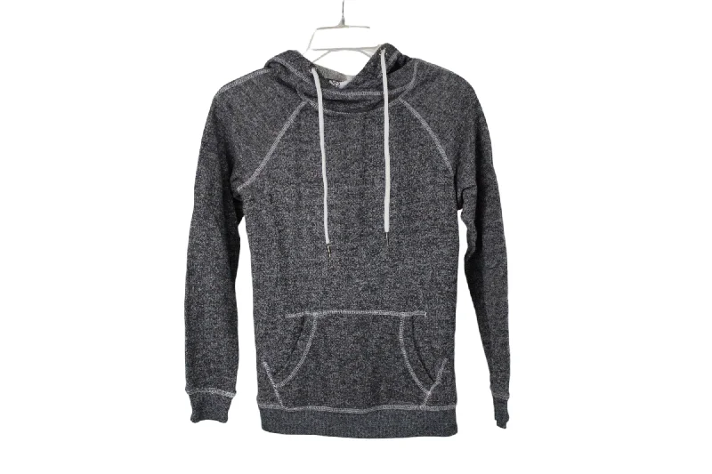 JO&CO. Jeans Gray Hoodie | S Hoodie with Color Block Contrast Stylish