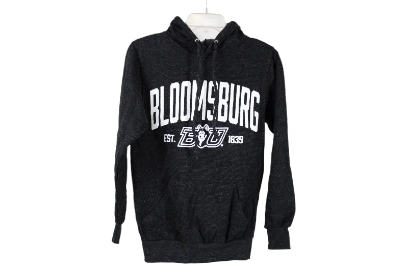 MV Sport Bloomsburg College Hoodie | XS Hoodie with Monochrome Minimalist Simple
