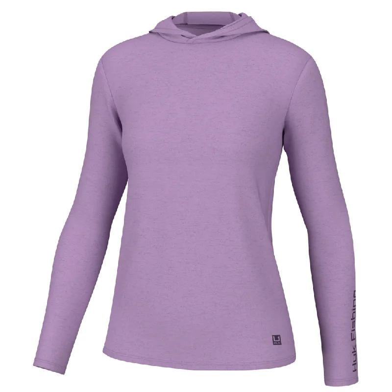 Huk Women's Waypoint Hoodie H6120168-536 FINAL SALE Hoodie with Reflective Safety Nightwear Huk Women's Waypoint Hoodie H6120168-536 FINAL SALE Hoodie with Reflective Safety Nightwear