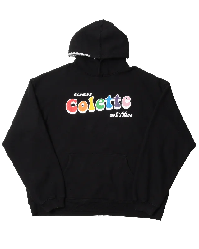 Colette Hoodie Hoodie with Distressed Vintage Worn