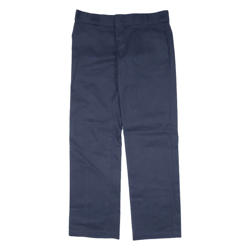 DICKIES 774 Workwear Trousers Blue Regular Straight Womens W33 L31 Trousers Vintage Classic DICKIES 774 Workwear Trousers Blue Regular Straight Womens W33 L31 Trousers Vintage Classic