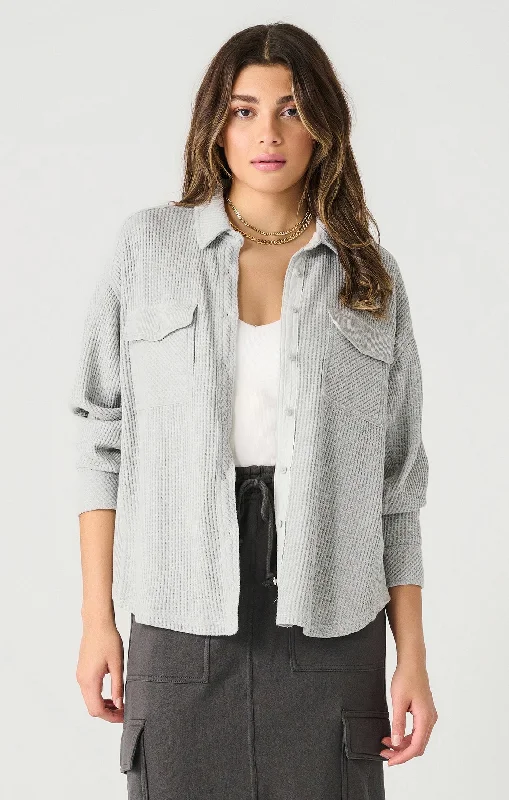 Top - Dex Thermal Knit Jacket Jersey Jacket Tulle Jacket Batik Jacket