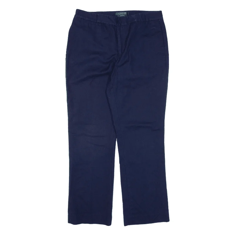 LAUREN RALPH LAUREN Trousers Blue Regular Straight Womens W30 L27 Trousers fashionable trendy LAUREN RALPH LAUREN Trousers Blue Regular Straight Womens W30 L27 Trousers fashionable trendy