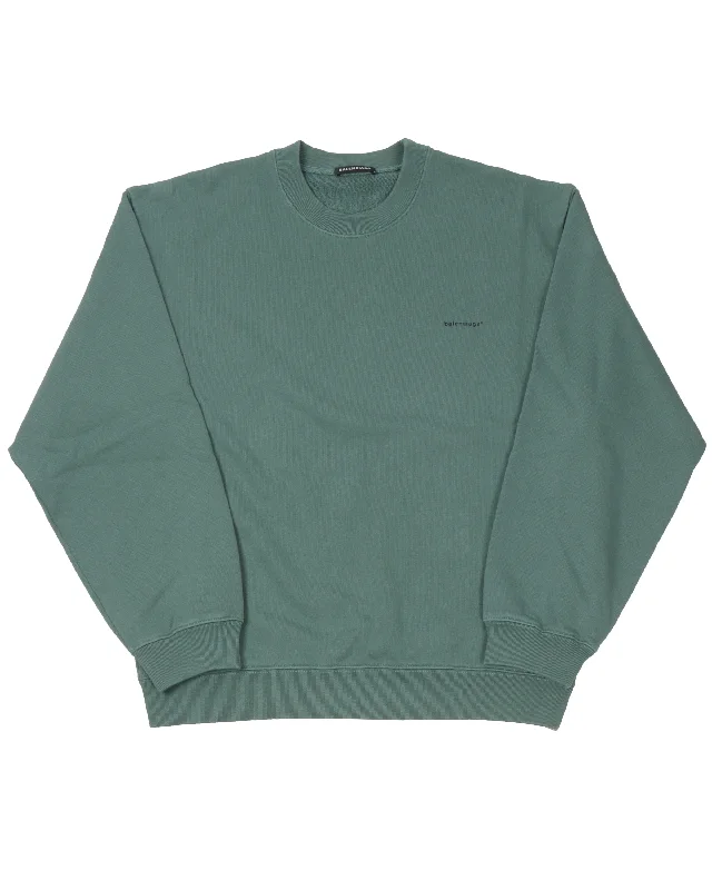 Classic Sweatshirt Hoodie with Hem Detail Decorative Unique