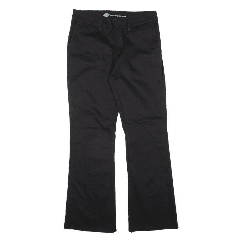 DICKIES Workwear Trousers Black Slim Bootcut Womens W30 L29 Trousers Mesh Breathable DICKIES Workwear Trousers Black Slim Bootcut Womens W30 L29 Trousers Mesh Breathable