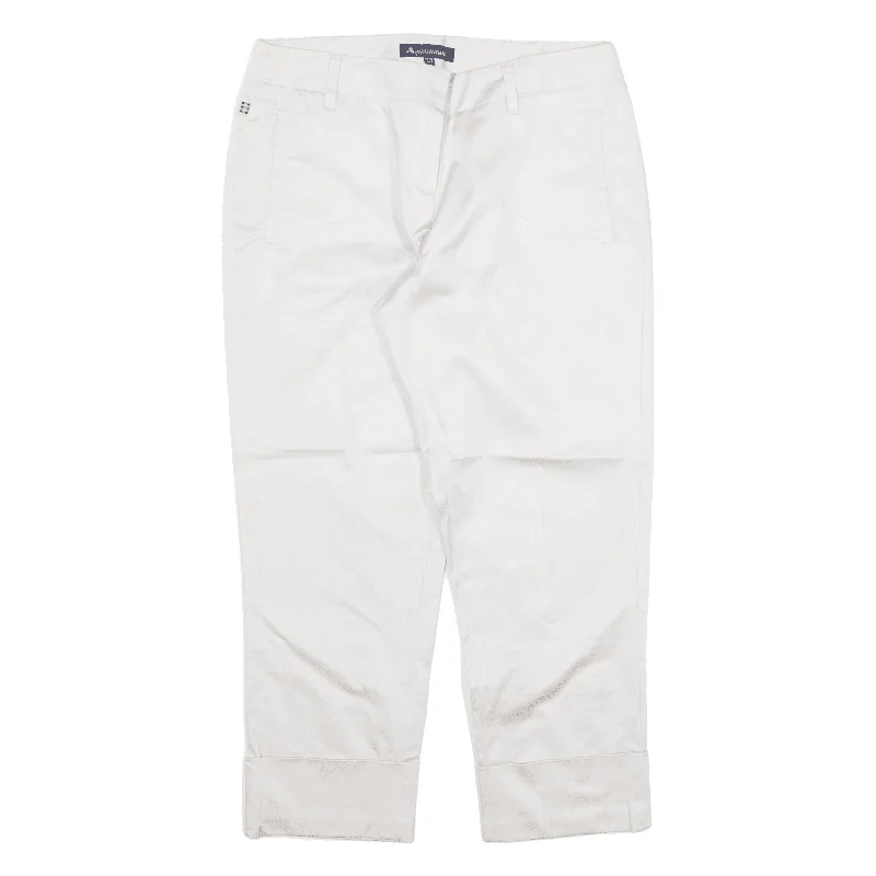 AQUASCUTUM Trousers Grey Regular Tapered Womens W29 L23 Trousers sophisticated sleek AQUASCUTUM Trousers Grey Regular Tapered Womens W29 L23 Trousers sophisticated sleek