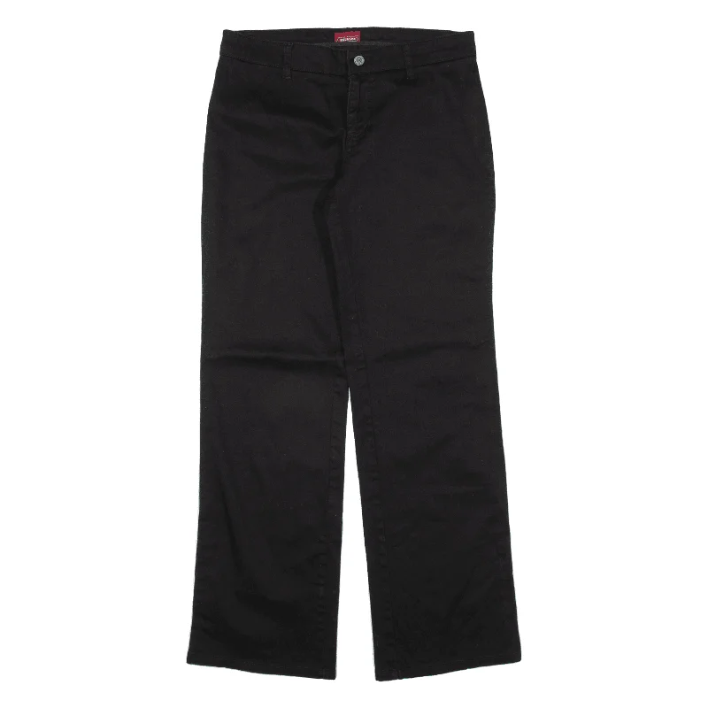 DICKIES Workwear Trousers Black Relaxed Straight Womens W30 L30 Trousers Fleece Cozy DICKIES Workwear Trousers Black Relaxed Straight Womens W30 L30 Trousers Fleece Cozy