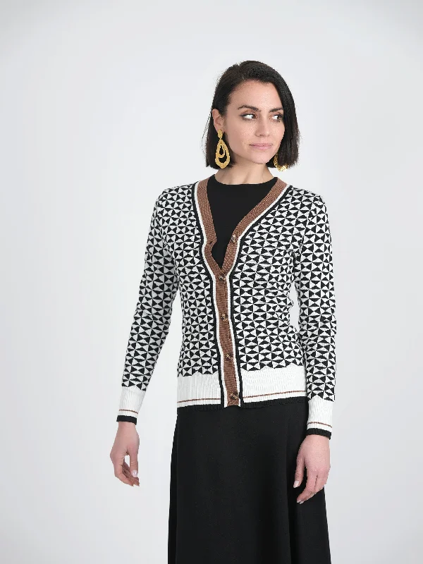 Birch Herringbone Design Cardigan Nylon Fabric Polyester Fabric Spandex Fabric
