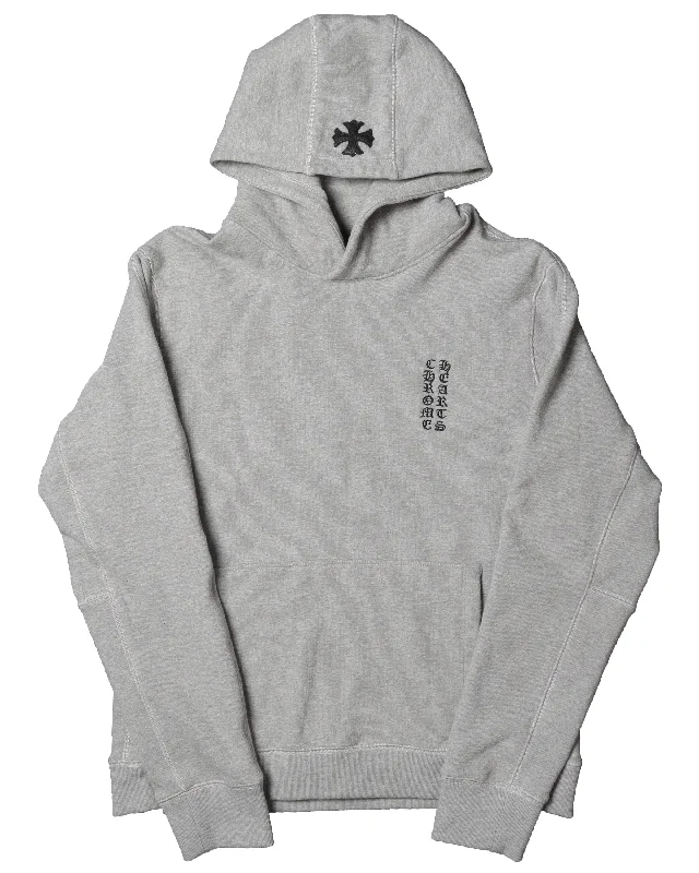 Grey Sweat Suit Hoodie Hoodie with Contrast Stitching Detailed Premium
