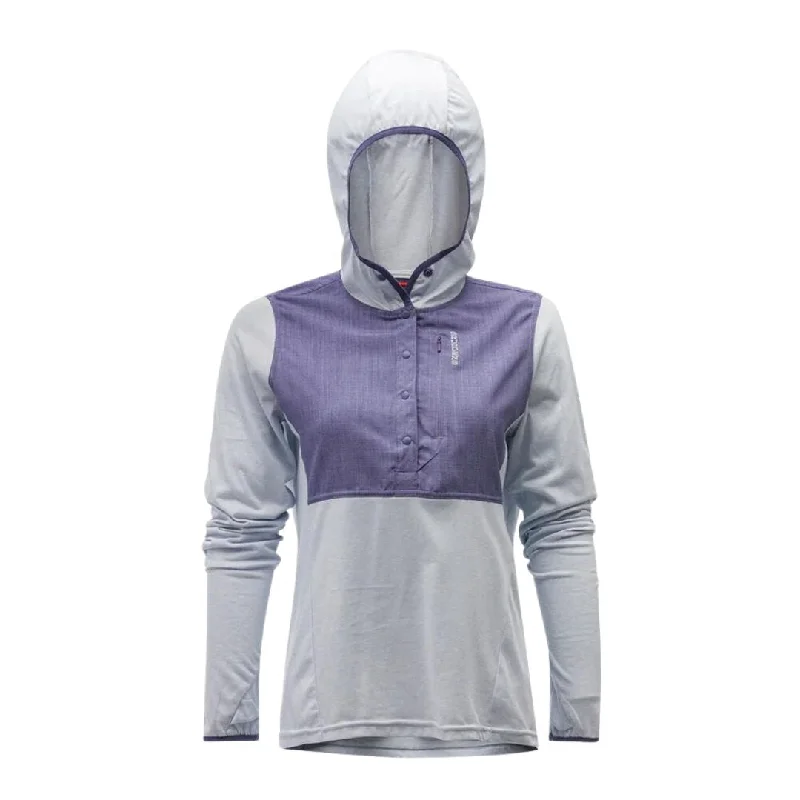Grundens Women’s Shorebreak Hoodie Hoodie with Neon Bright Vibrant