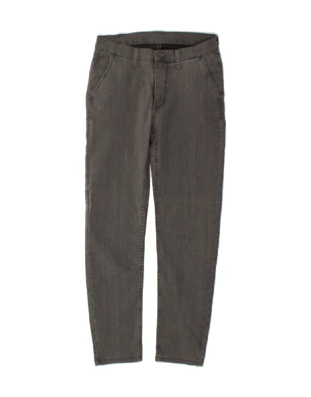 CHEAP MONDAY Womens Slim Chino Trousers W29 L27 Grey Cotton Trousers Mesh Breathable CHEAP MONDAY Womens Slim Chino Trousers W29 L27 Grey Cotton Trousers Mesh Breathable