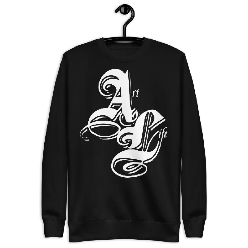Art Life | unisex fleece pullover Shirred Sleeve Feminine