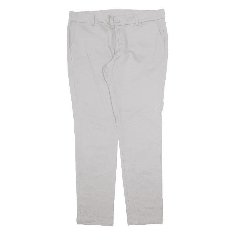 DICKIES Workwear Trousers Grey Regular Skinny Womens W36 L32 Trousers Office Stylish DICKIES Workwear Trousers Grey Regular Skinny Womens W36 L32 Trousers Office Stylish
