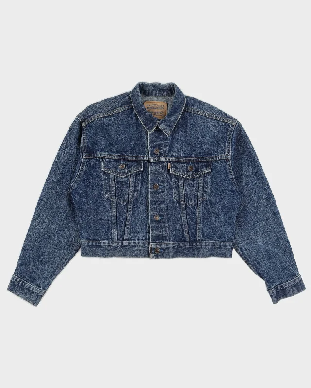 Vintage 90s Levi's Orange Tab Cropped Denim Jacket - S Knit Fabric Woven Fabric Fleece Fabric Vintage 90s Levi's Orange Tab Cropped Denim Jacket - S Knit Fabric Woven Fabric Fleece Fabric