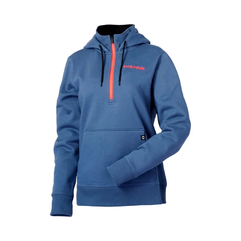 Polaris Women's Journey Hoodie, Blue | 2862516 Hoodie with Hem Elastic Stretchable Comfortable Polaris Women's Journey Hoodie, Blue | 2862516 Hoodie with Hem Elastic Stretchable Comfortable