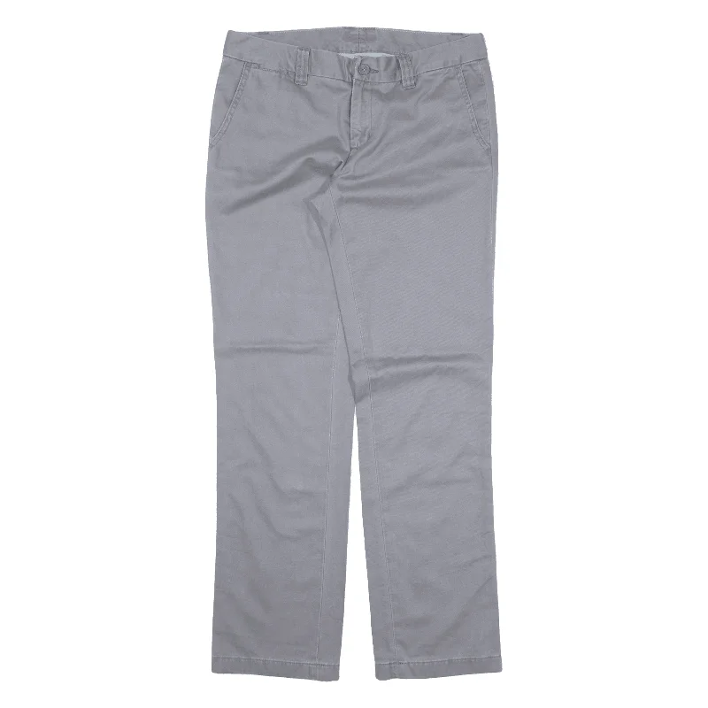 TOMMY HILFIGER Chino Trousers Grey Regular Straight Womens W32 L32 Trousers Prom Sequined TOMMY HILFIGER Chino Trousers Grey Regular Straight Womens W32 L32 Trousers Prom Sequined