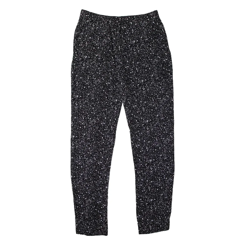 DIANE VON FURSTENBERG Martine Galaxy Crpe Womens Trousers Black Tapered Viscose W32 L26 Trousers chic elegant DIANE VON FURSTENBERG Martine Galaxy Crpe Womens Trousers Black Tapered Viscose W32 L26 Trousers chic elegant