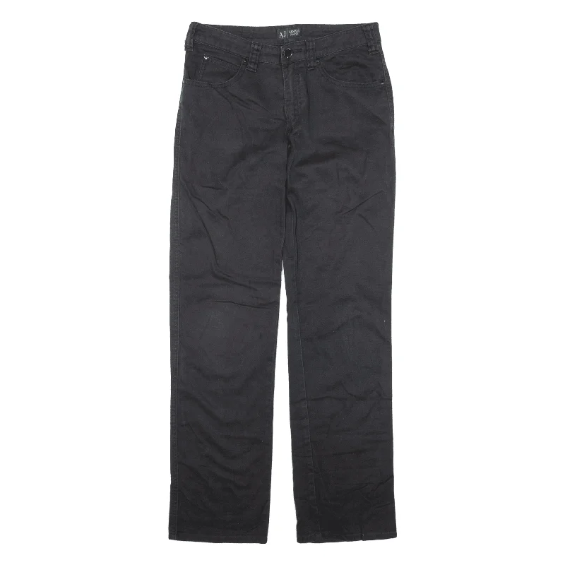 ARMANI JEANS Womens Trousers Black Regular Straight W28 L29 Trousers Trousers Formal ARMANI JEANS Womens Trousers Black Regular Straight W28 L29 Trousers Trousers Formal
