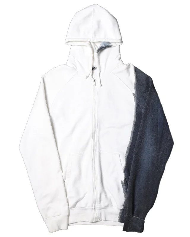 RAF Zip-Up Raglan Hoodie Zip Hoodie Drawstring Kangaroo Pocket
