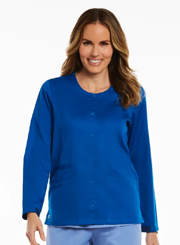 Round Neck Snap Jacket by Maevn XS-3XL / ROYAL BLUE Appliqued Jacket Beaded Jacket Sequined Jacket Round Neck Snap Jacket by Maevn XS-3XL / ROYAL BLUE Appliqued Jacket Beaded Jacket Sequined Jacket