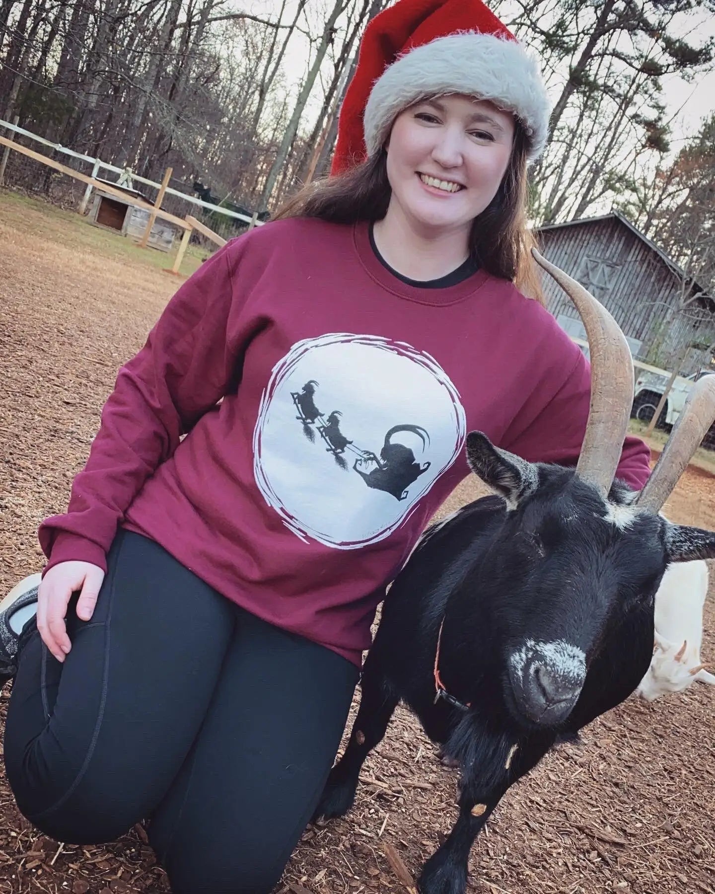 Krampusnacht Flight - Unisex Holiday Krampus Sweatshirt Hoodie with Hem Frayed Vintage Worn Krampusnacht Flight - Unisex Holiday Krampus Sweatshirt Hoodie with Hem Frayed Vintage Worn