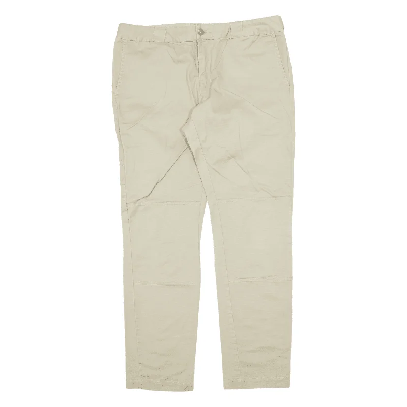 DICKIES Workwear Trousers Beige Regular Tapered Womens W35 L31 High Waist Slim Fit Ankle Length DICKIES Workwear Trousers Beige Regular Tapered Womens W35 L31 High Waist Slim Fit Ankle Length