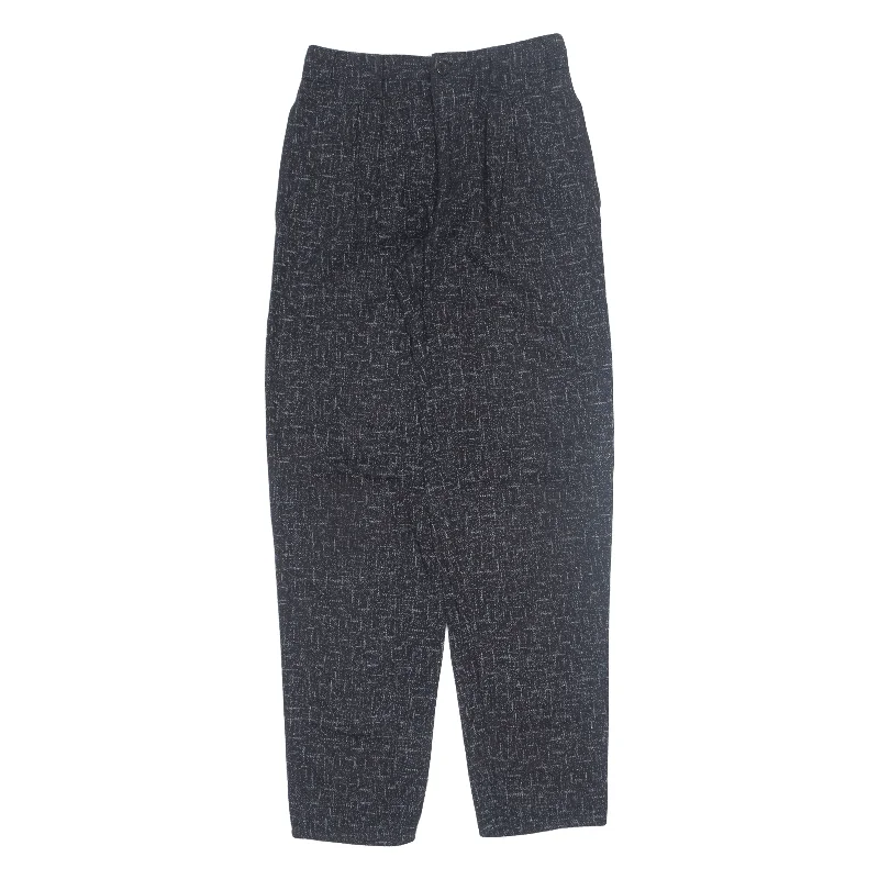 BIG STAR Pleated Womens Trousers Black Relaxed Tapered 90s W28 L32 Trousers Wedding White BIG STAR Pleated Womens Trousers Black Relaxed Tapered 90s W28 L32 Trousers Wedding White