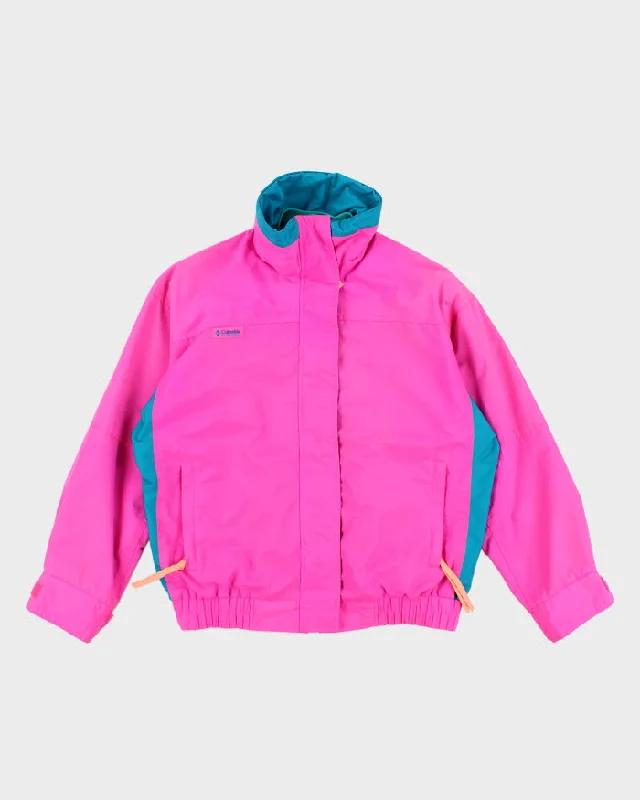 Vintage 90s Women's Columbia Bright Pink Ski Jacket - M Quilted Jacket Puffer Jacket Insulated Jacket Vintage 90s Women's Columbia Bright Pink Ski Jacket - M Quilted Jacket Puffer Jacket Insulated Jacket
