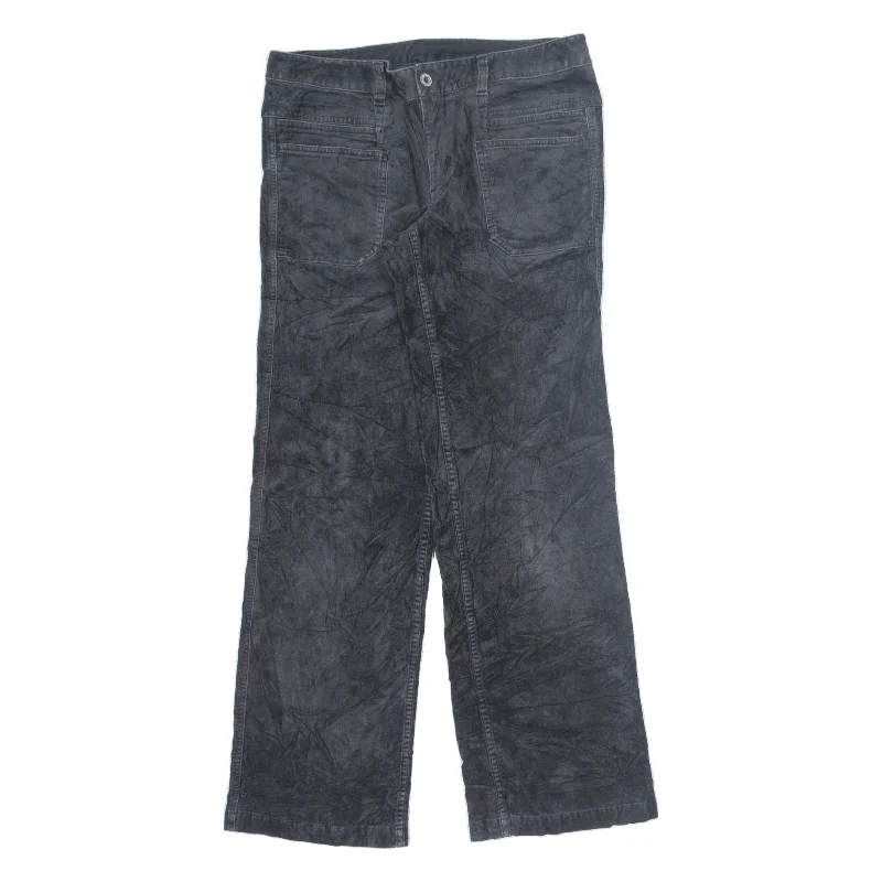 THE NORTH FACE Corduroy Trousers Black Regular Bootcut Womens W32 L30 Trousers Velvet Soft THE NORTH FACE Corduroy Trousers Black Regular Bootcut Womens W32 L30 Trousers Velvet Soft