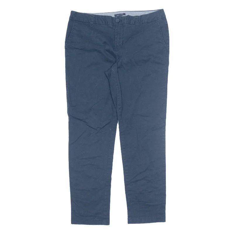 TOMMY HILFIGER Chino Trousers Blue Slim Straight Womens W32 L28 Trousers Print Floral TOMMY HILFIGER Chino Trousers Blue Slim Straight Womens W32 L28 Trousers Print Floral