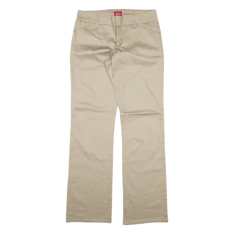 DICKIES Workwear Trousers Beige Regular Bootcut Womens W30 L32 Trousers Silk Elegant DICKIES Workwear Trousers Beige Regular Bootcut Womens W30 L32 Trousers Silk Elegant