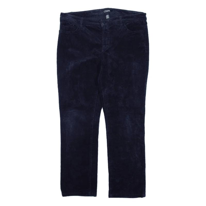 CHAPS Corduroy Trousers Blue Regular Straight Womens W33 L26 Trousers Hiking Durable CHAPS Corduroy Trousers Blue Regular Straight Womens W33 L26 Trousers Hiking Durable