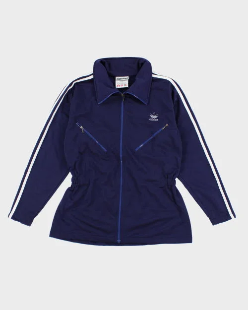 Vintage 90's Women's Adidas Tapered Track Jacket - M Fleece Fabric Down Fabric Feather Fabric Vintage 90's Women's Adidas Tapered Track Jacket - M Fleece Fabric Down Fabric Feather Fabric