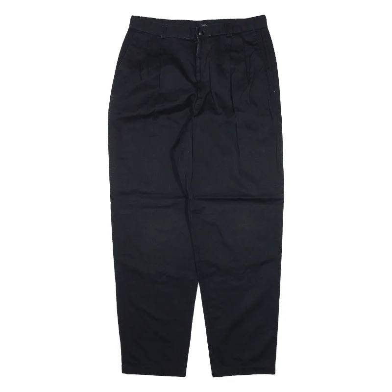 DOCKERS Khakis Trousers Black Classic Tapered Womens W32 L31 Trousers Occasion Special DOCKERS Khakis Trousers Black Classic Tapered Womens W32 L31 Trousers Occasion Special